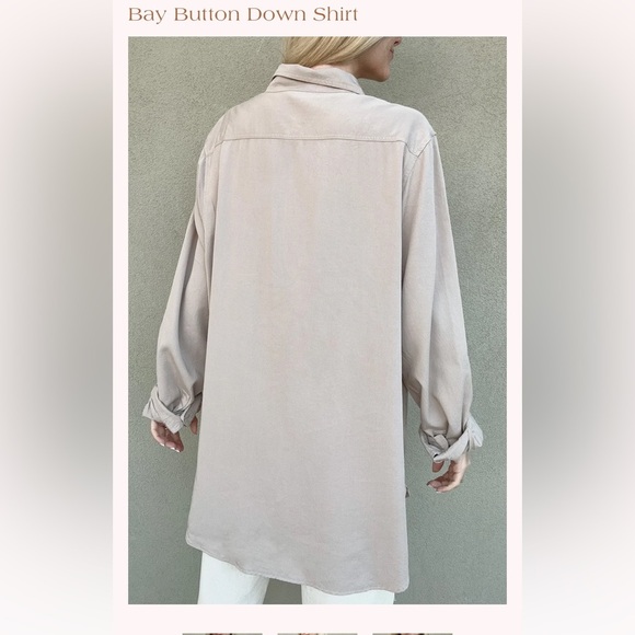 Neutral Ground Bay Button Down - Picture 2 of 4